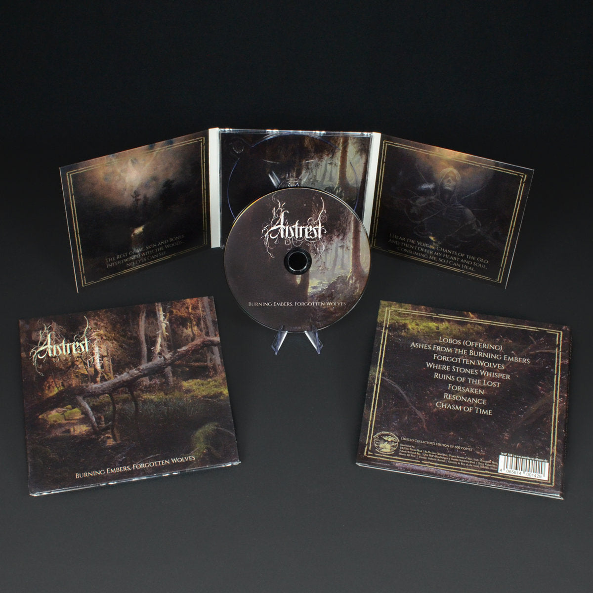 Autrest ‎– Burning Embers, Forgotten Wolves [CD]