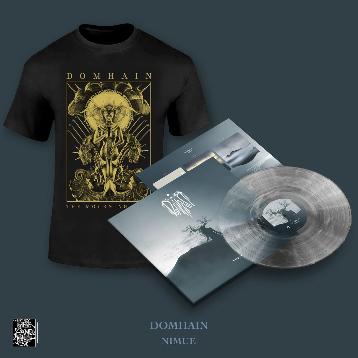 Domhain - Nimue [Bundle Vinyl + Shirt "The Mourning Star"]
